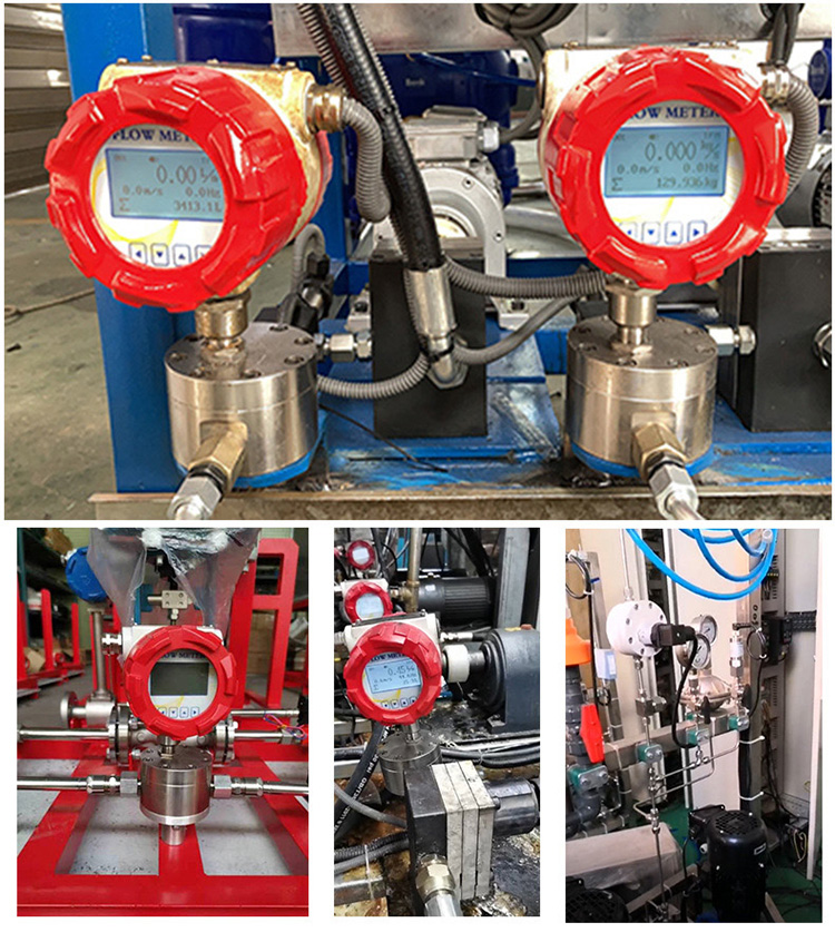 精密數(shù)顯圓齒輪流量計現(xiàn)場安裝案例